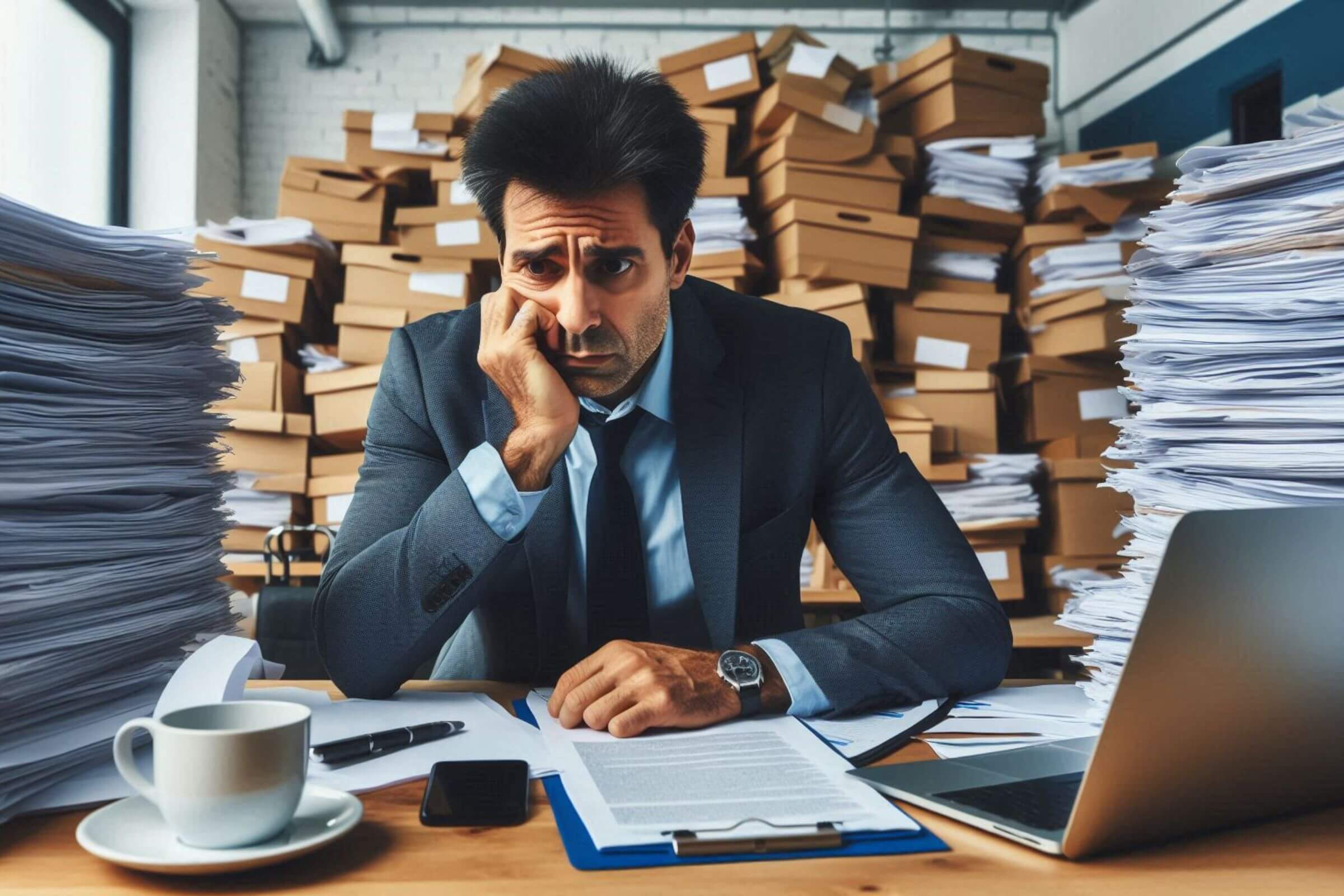 Organizar la empresa no es llenarla de papeles